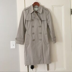 Banana Republic Trench Coat Size Petite Small
